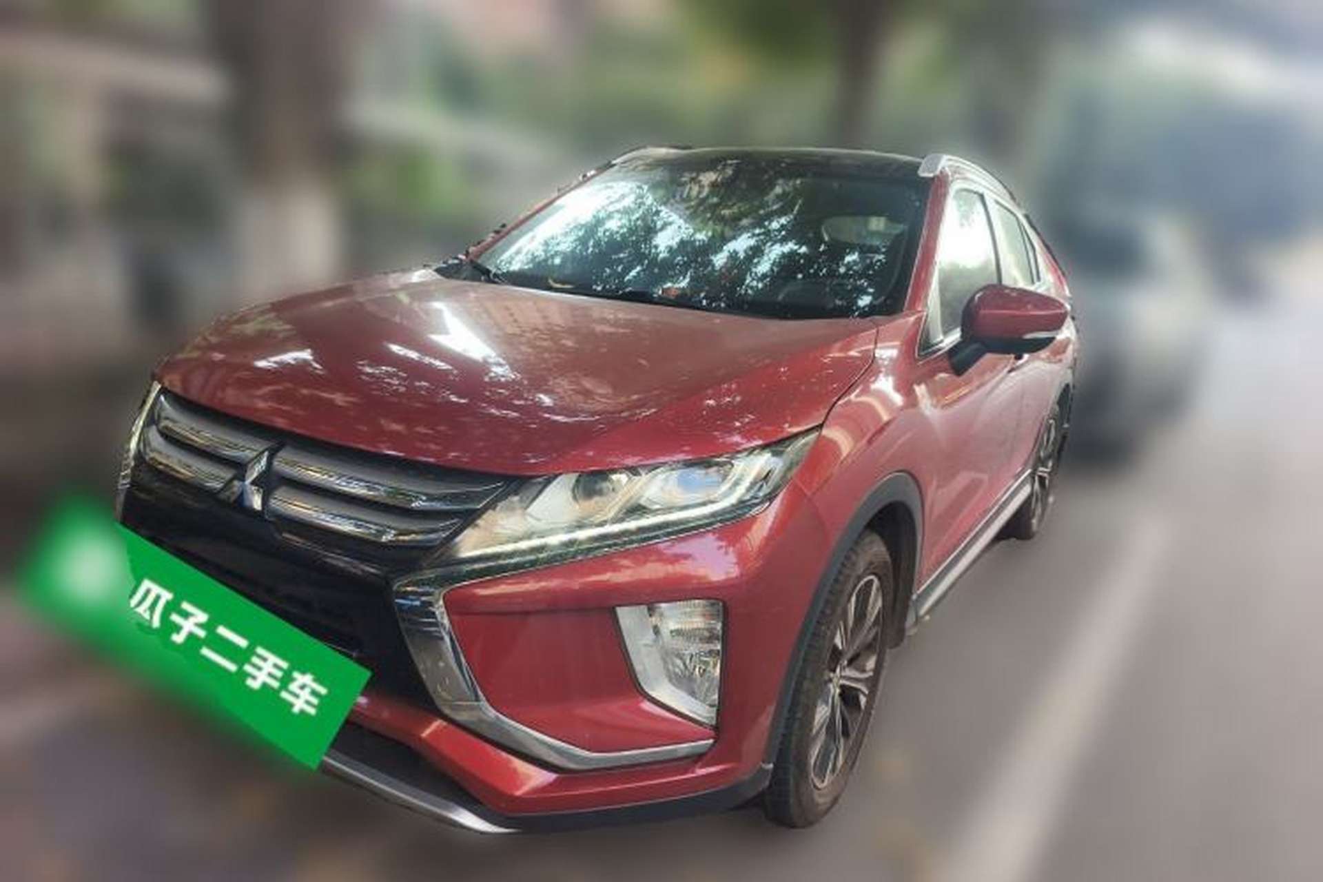 Used Mitsubishi Eclipse Cross 2018 1.5T CVT Two-Wheel Drive Dream Edition Front Left 45 Deg