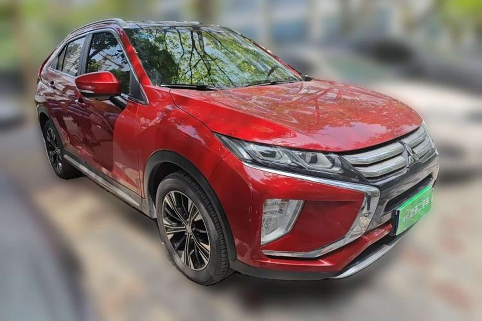 Used Mitsubishi Eclipse Cross 2018 1.5T CVT Four-Wheel Drive TrueMe Edition Front Right 45 Deg