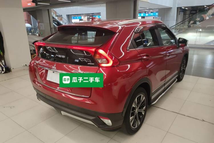 Used Mitsubishi Eclipse Cross 2018 1.5T CVT Four-Wheel Drive TrueMe Edition Rear Right 45 Deg