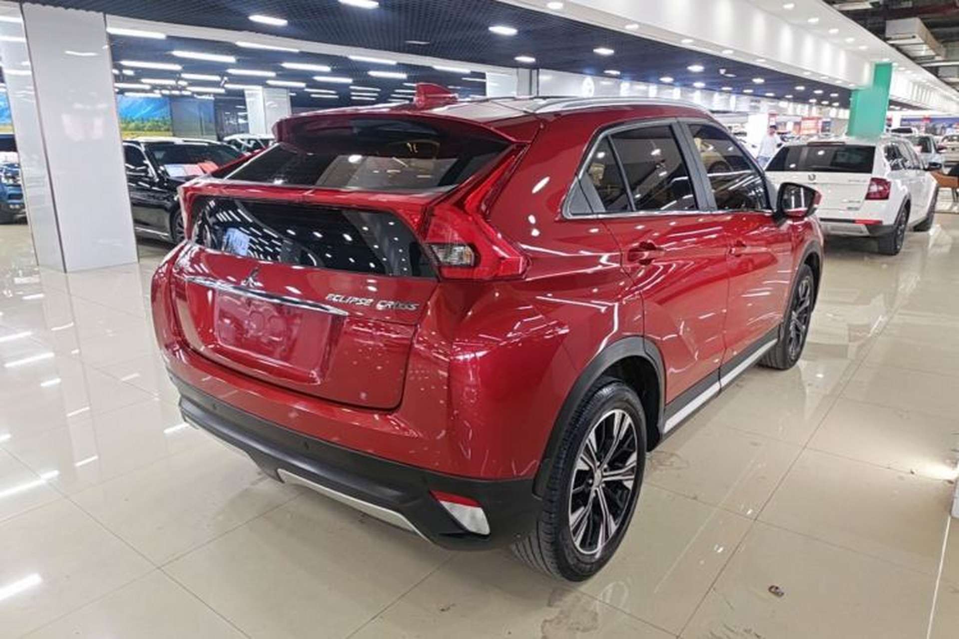 Used Mitsubishi Eclipse Cross 2018 1.5T CVT Two-Wheel Drive Dream Edition Rear Right 45 Deg