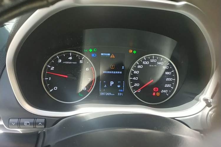 Used Mitsubishi Eclipse Cross 2018 1.5T CVT Four-Wheel Drive TrueMe Edition Instrument Cluster