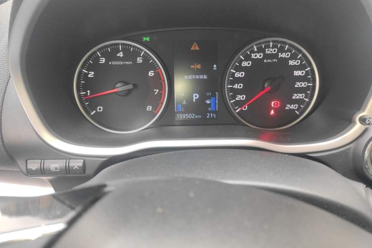 Used Mitsubishi Eclipse Cross 2018 1.5T CVT Two-Wheel Drive Dream Edition Odometer Close Up