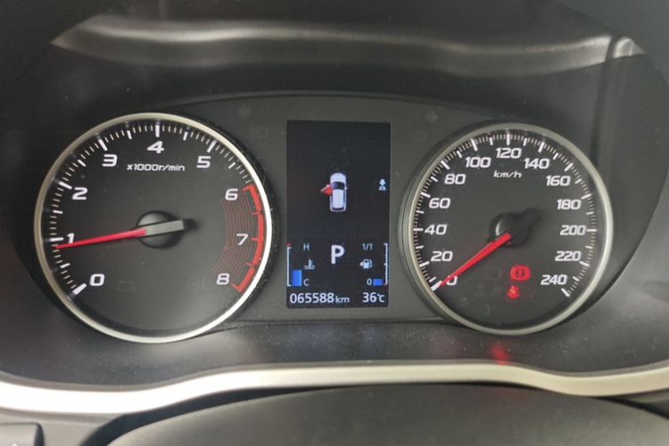 Used Mitsubishi Eclipse Cross 2018 1.5T CVT Two-Wheel Drive Fearless Edition Odometer Close Up
