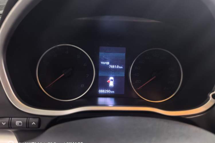Used Mitsubishi Eclipse Cross 2018 1.5T CVT Four-Wheel Drive TrueMe Edition Odometer Close Up