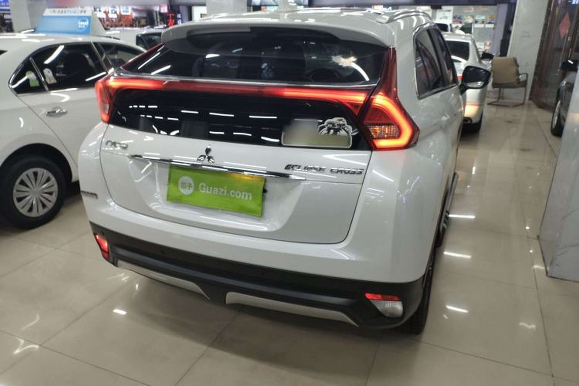 Used Mitsubishi Eclipse Cross 2018 1.5T CVT Two-Wheel Drive Dream Edition Rear Right 45 Deg