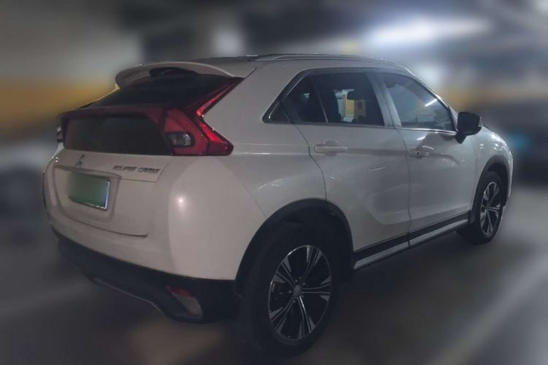 Used Mitsubishi Eclipse Cross 2018 1.5T CVT Two-Wheel Drive Dream Edition Rear Right 45 Deg
