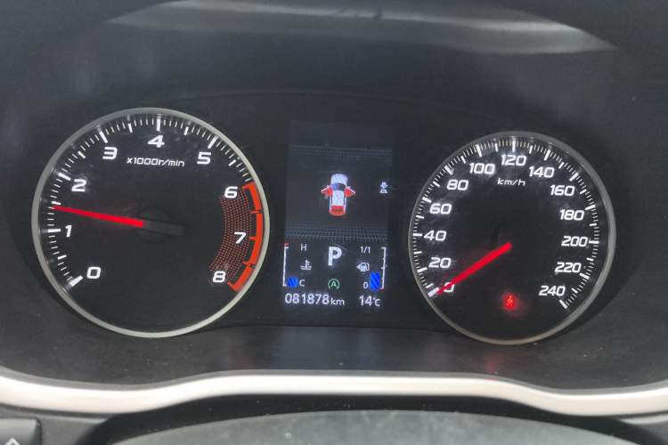 Used Mitsubishi Eclipse Cross 2019 1.5T CVT Two-Wheel Drive Dream Edition China VI Standard Instrument Cluster