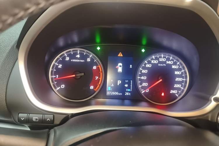 Used Mitsubishi Eclipse Cross 2019 1.5T CVT Two-Wheel Drive Belief Edition China VI Standard Instrument Cluster