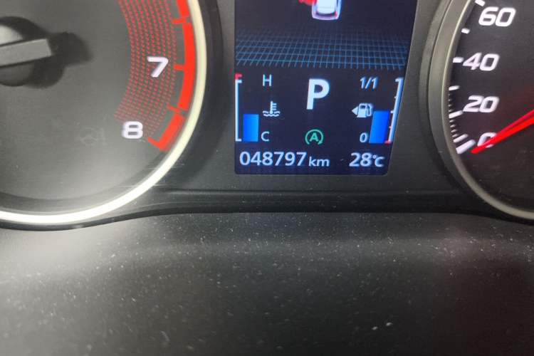 Used Mitsubishi Eclipse Cross 2019 1.5T CVT Two-Wheel Drive Dream Edition China VI Standard Odometer Close Up