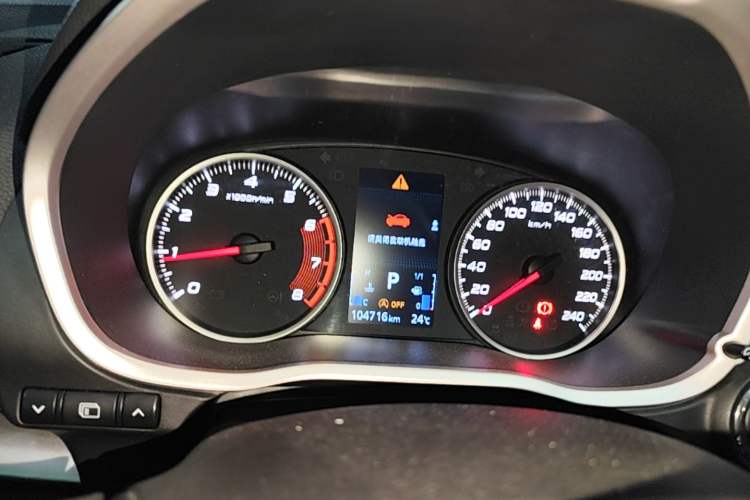 Used Mitsubishi Eclipse Cross 2019 1.5T CVT Two-Wheel Drive Dream Edition China VI Standard Instrument Cluster