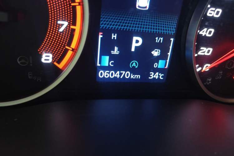 Used Mitsubishi Eclipse Cross 2019 1.5T CVT Two-Wheel Drive Belief Edition China VI Standard Odometer Close Up