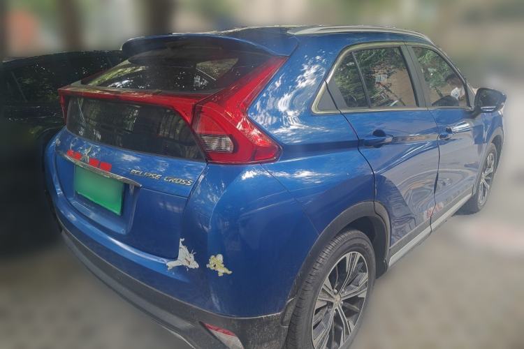 Used Mitsubishi Eclipse Cross 2019 1.5T CVT Two-Wheel Drive Belief Edition China VI Standard Rear Right 45 Deg