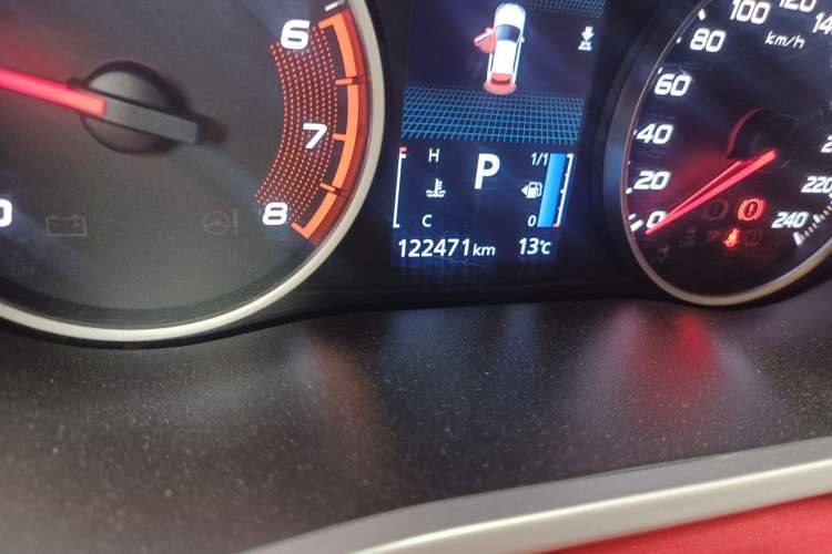 Used Mitsubishi Eclipse Cross 2019 1.5T CVT Two-Wheel Drive Dream Edition China VI Standard Odometer Close Up