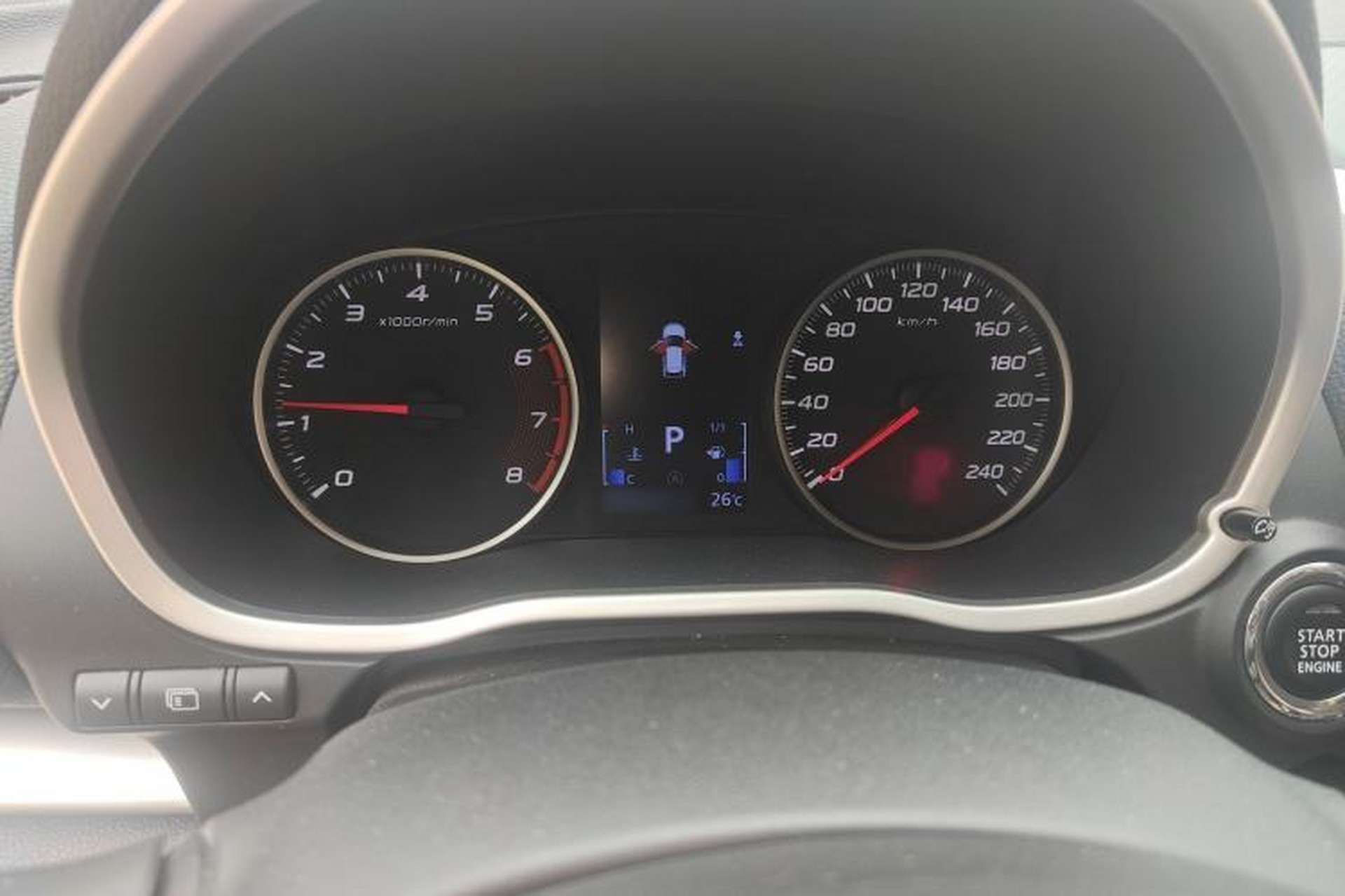 Used Mitsubishi Eclipse Cross 2019 1.5T CVT Two-Wheel Drive Dream Edition China VI Standard Instrument Cluster