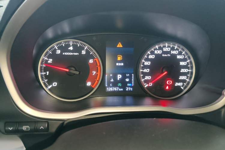Used Mitsubishi Eclipse Cross 2019 1.5T CVT Two-Wheel Drive Dream Edition China VI Standard Instrument Cluster