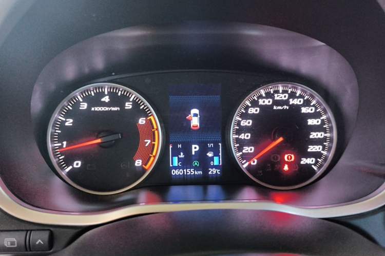 Used Mitsubishi Eclipse Cross 2019 1.5T CVT Two-Wheel Drive Belief Edition China VI Standard Instrument Cluster