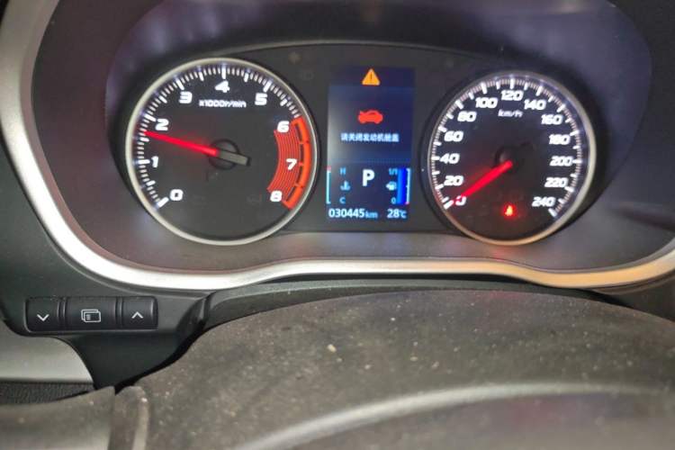 Used Mitsubishi Eclipse Cross 2019 1.5T CVT Two-Wheel Drive Dream Edition China VI Standard Odometer Close Up