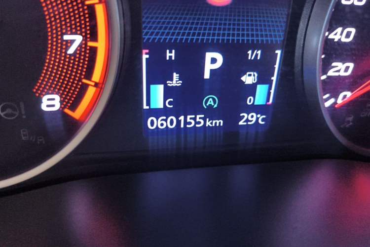 Used Mitsubishi Eclipse Cross 2019 1.5T CVT Two-Wheel Drive Belief Edition China VI Standard Odometer Close Up