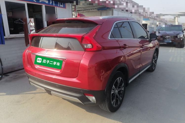 Used Mitsubishi Eclipse Cross 2019 1.5T CVT Two-Wheel Drive Dream Edition China VI Standard Rear Right 45 Deg
