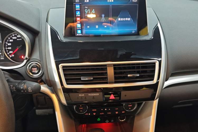 Used Mitsubishi Eclipse Cross 2019 1.5T CVT Two-Wheel Drive Belief Edition China VI Standard Audio And AC Panel