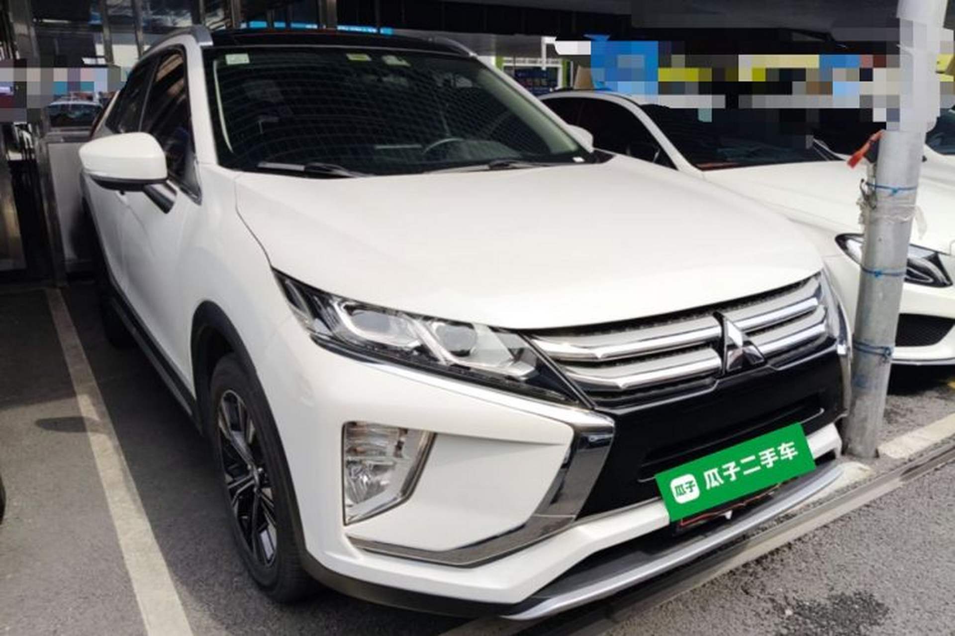 Used Mitsubishi Eclipse Cross 2019 1.5T CVT Two-Wheel Drive Dream Edition China VI Standard Front Right 45 Deg