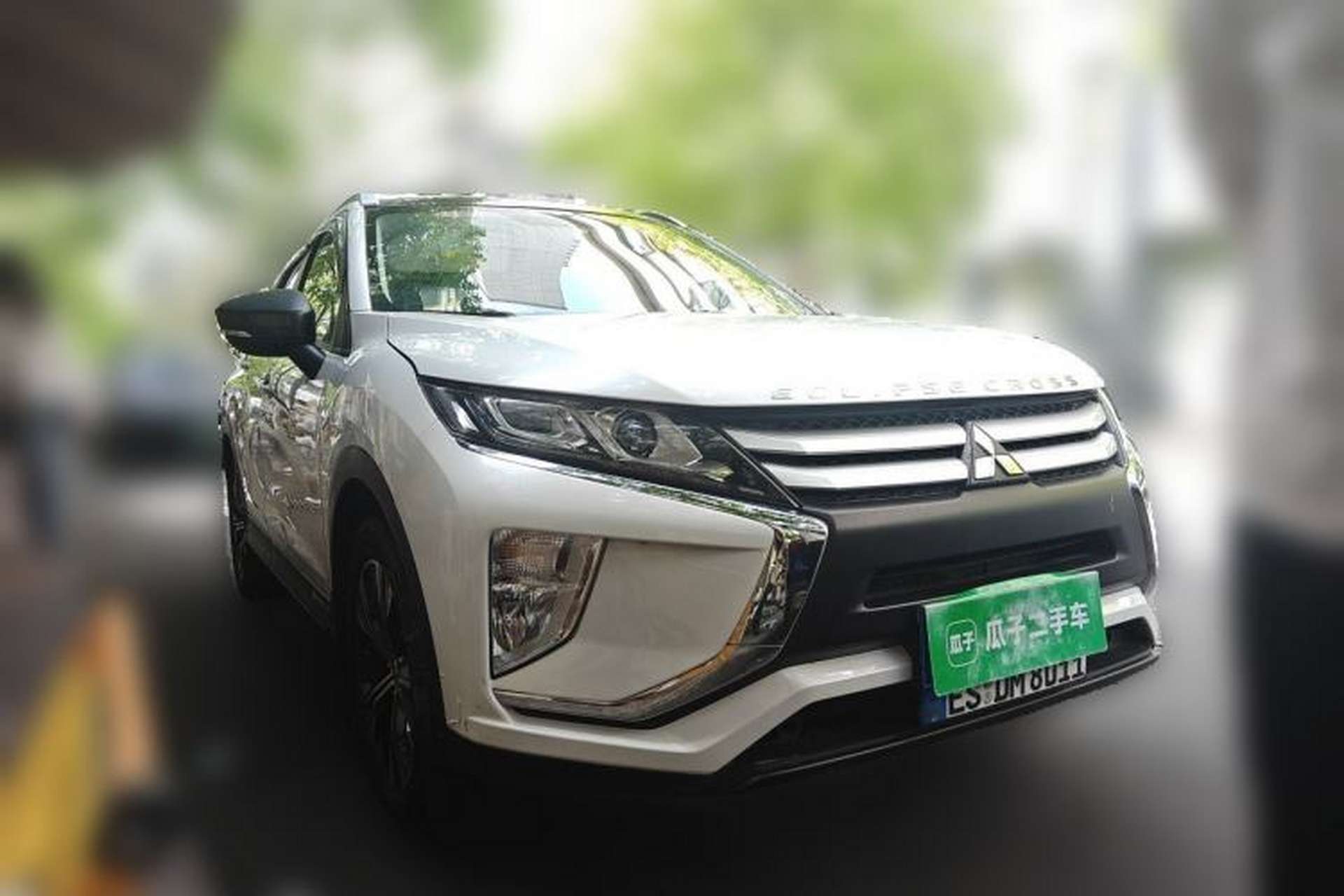 Used Mitsubishi Eclipse Cross 2019 1.5T CVT Two-Wheel Drive Fearless Edition China V Standard Front Right 45 Deg
