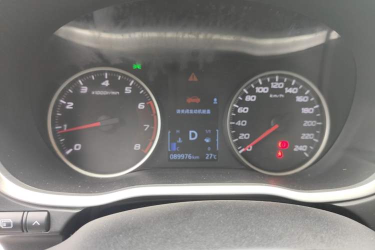 Used Mitsubishi Eclipse Cross 2019 1.5T CVT Two-Wheel Drive Fearless Edition China VI Standard Instrument Cluster