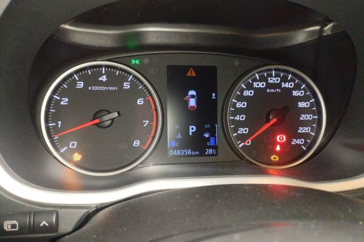 Used Mitsubishi Eclipse Cross 2019 1.5T CVT Two-Wheel Drive Belief Edition China VI Standard Instrument Cluster