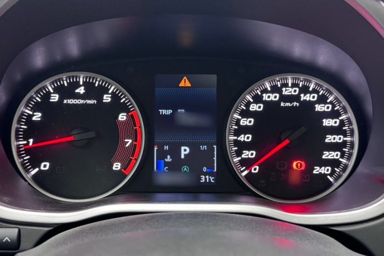 Used Mitsubishi Eclipse Cross 2019 1.5T CVT Two-Wheel Drive Belief Edition China VI Standard Instrument Cluster