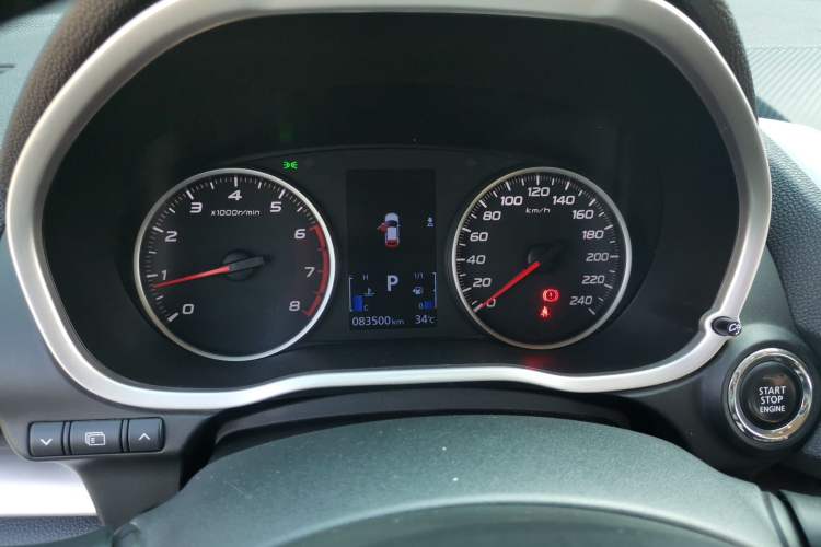 Used Mitsubishi Eclipse Cross 2019 1.5T CVT Two-Wheel Drive Dream Edition China VI Standard Instrument Cluster