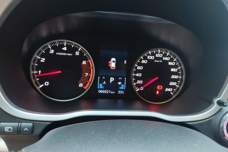 Used Mitsubishi Eclipse Cross 2019 1.5T CVT Two-Wheel Drive Dream Edition China VI Standard Instrument Cluster