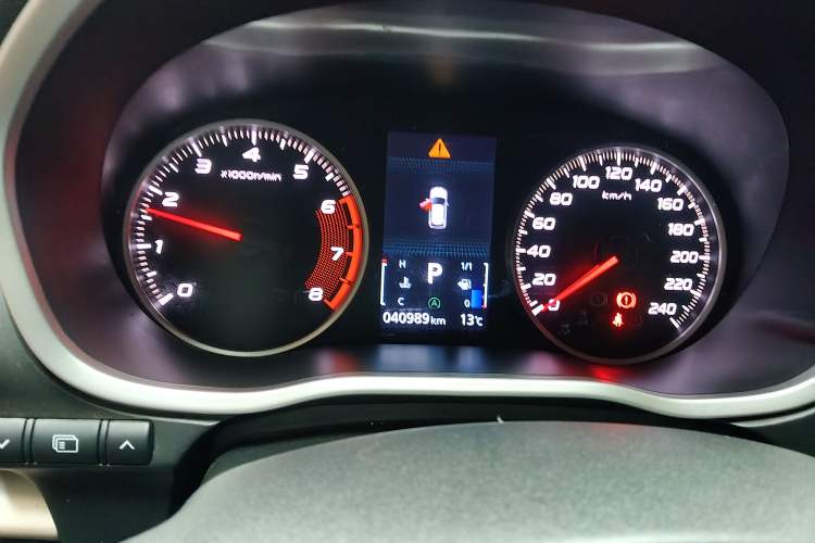 Used Mitsubishi Eclipse Cross 2019 1.5T CVT Two-Wheel Drive Belief Edition China VI Standard Instrument Cluster