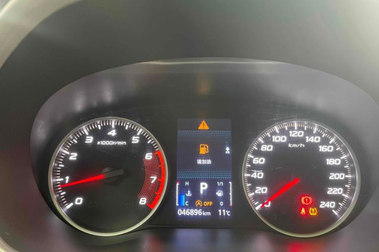 Used Mitsubishi Eclipse Cross 2019 1.5T CVT Two-Wheel Drive Dream Edition China VI Standard Odometer Close Up