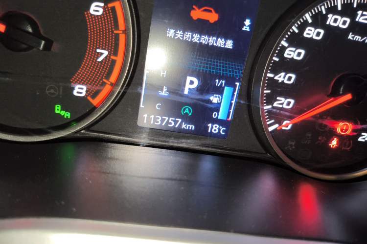 Used Mitsubishi Eclipse Cross 2019 1.5T CVT 4x4 TrueMe Edition China VI Standard Odometer Close Up