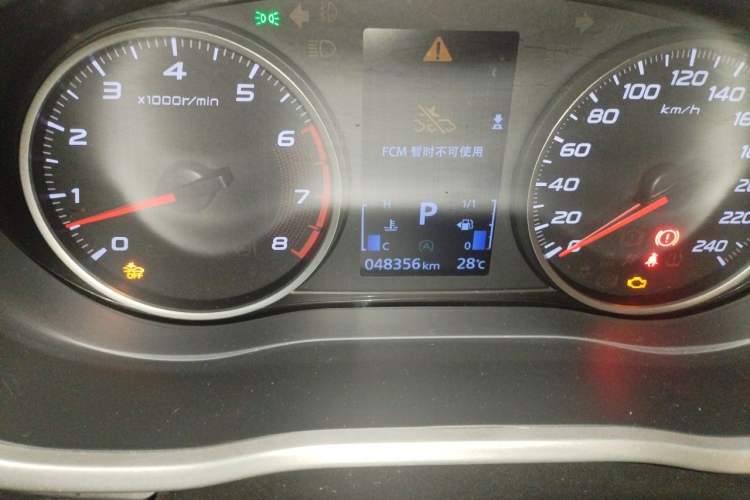 Used Mitsubishi Eclipse Cross 2019 1.5T CVT Two-Wheel Drive Belief Edition China VI Standard Odometer Close Up