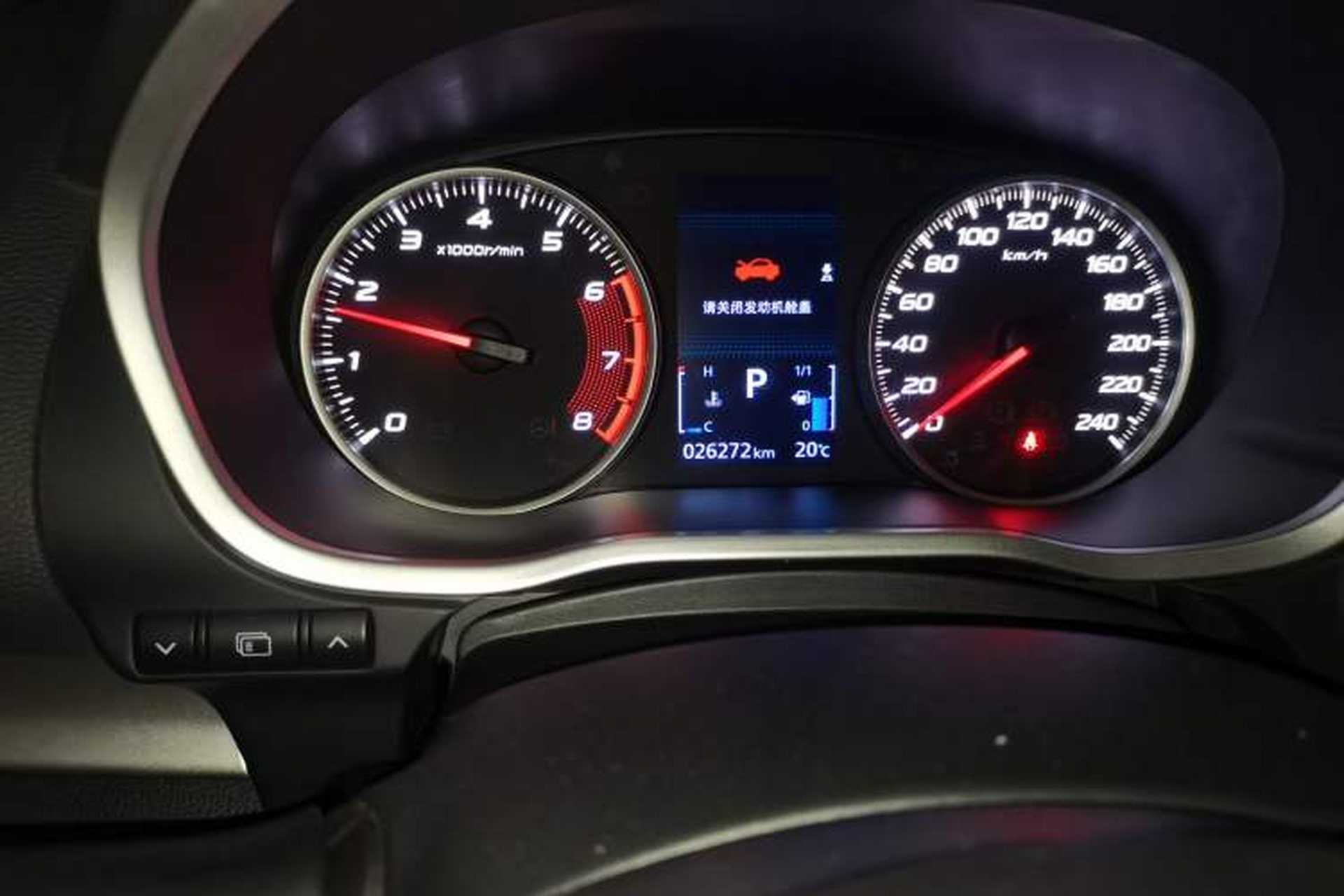 Used Mitsubishi Eclipse Cross 2019 1.5T CVT Two-Wheel Drive Dream Edition China VI Standard Odometer Close Up