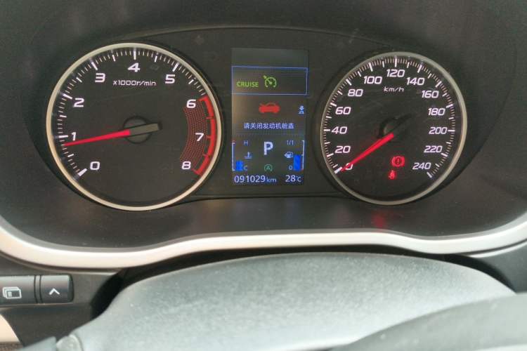 Used Mitsubishi Eclipse Cross 2019 1.5T CVT Two-Wheel Drive Belief Edition China VI Standard Odometer Close Up