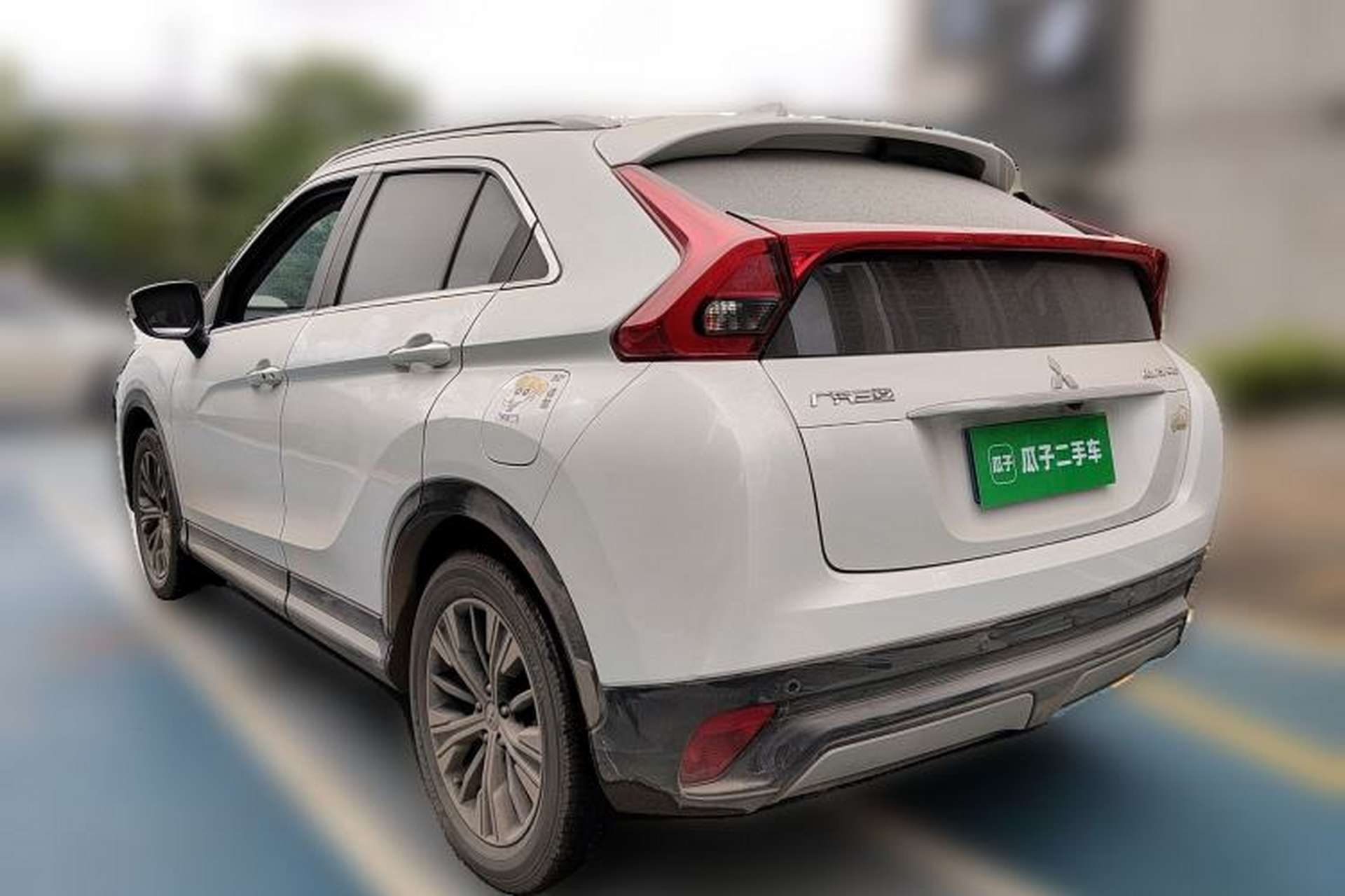 Used Mitsubishi Eclipse Cross 2019 1.5T CVT Two-Wheel Drive Dream Edition China VI Standard Rear Left 45 Deg