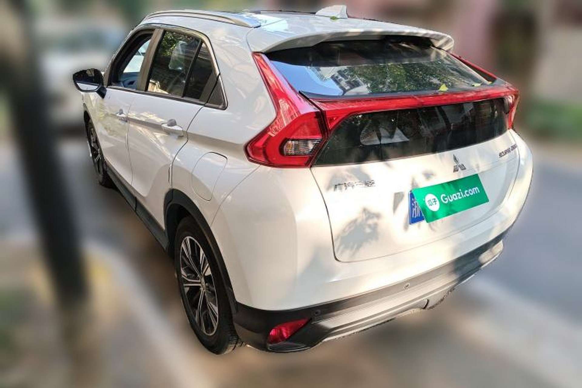 Used Mitsubishi Eclipse Cross 2019 1.5T CVT Two-Wheel Drive Fearless Edition China VI Standard Rear Left 45 Deg