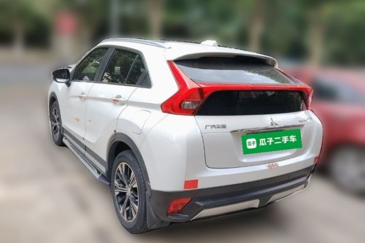 Used Mitsubishi Eclipse Cross 2019 1.5T CVT Two-Wheel Drive Dream Edition China VI Standard Rear Left 45 Deg