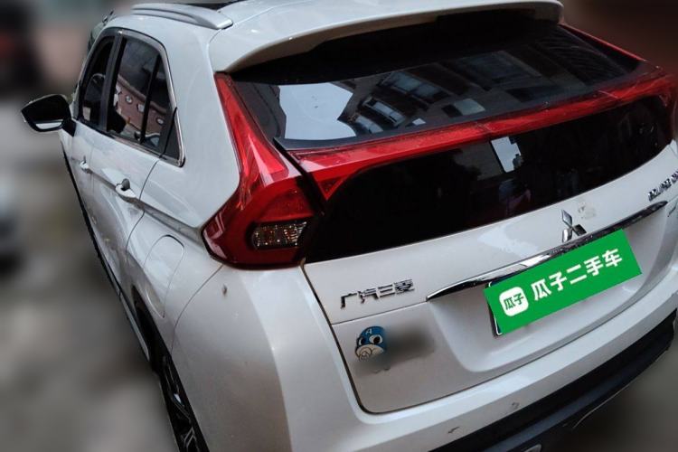 Used Mitsubishi Eclipse Cross 2019 1.5T CVT Two-Wheel Drive Belief Edition China VI Standard Rear Left 45 Deg