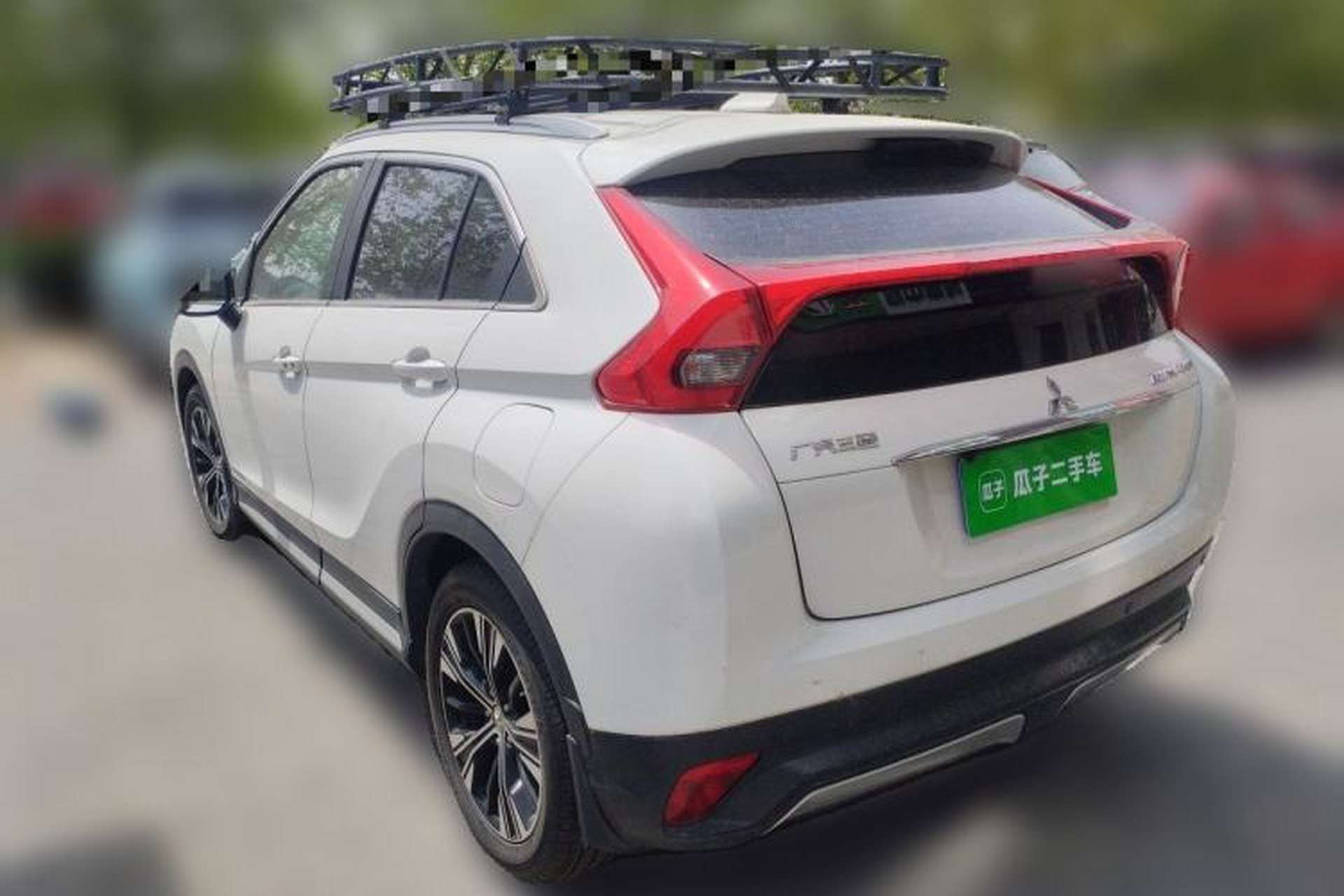 Used Mitsubishi Eclipse Cross 2019 1.5T CVT Two-Wheel Drive Dream Edition China V Standard Rear Left 45 Deg