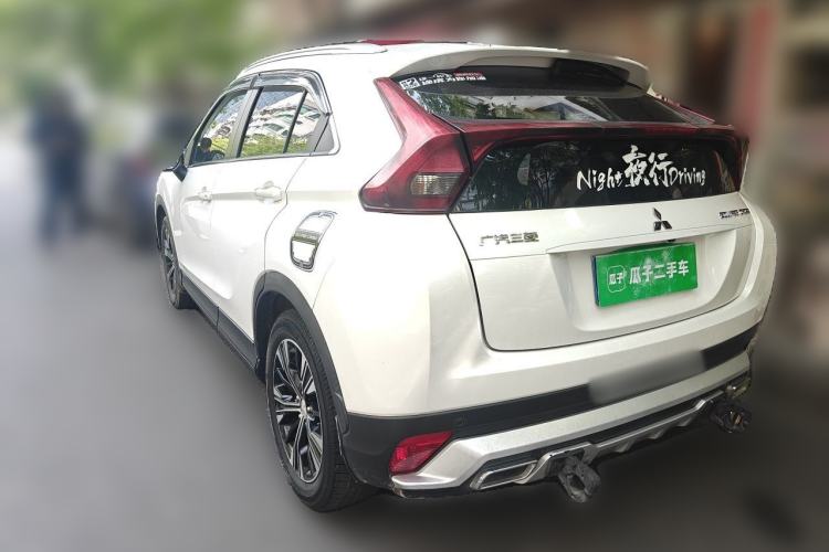 Used Mitsubishi Eclipse Cross 2019 1.5T CVT Two-Wheel Drive Fearless Edition China V Standard Rear Left 45 Deg