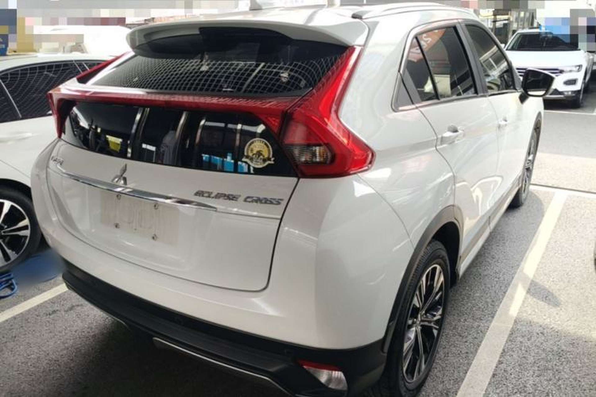 Used Mitsubishi Eclipse Cross 2019 1.5T CVT Two-Wheel Drive Dream Edition China VI Standard Rear Right 45 Deg