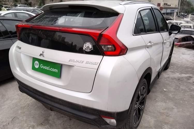 Used Mitsubishi Eclipse Cross 2019 1.5T CVT Two-Wheel Drive Fearless Edition China VI Standard Rear Right 45 Deg