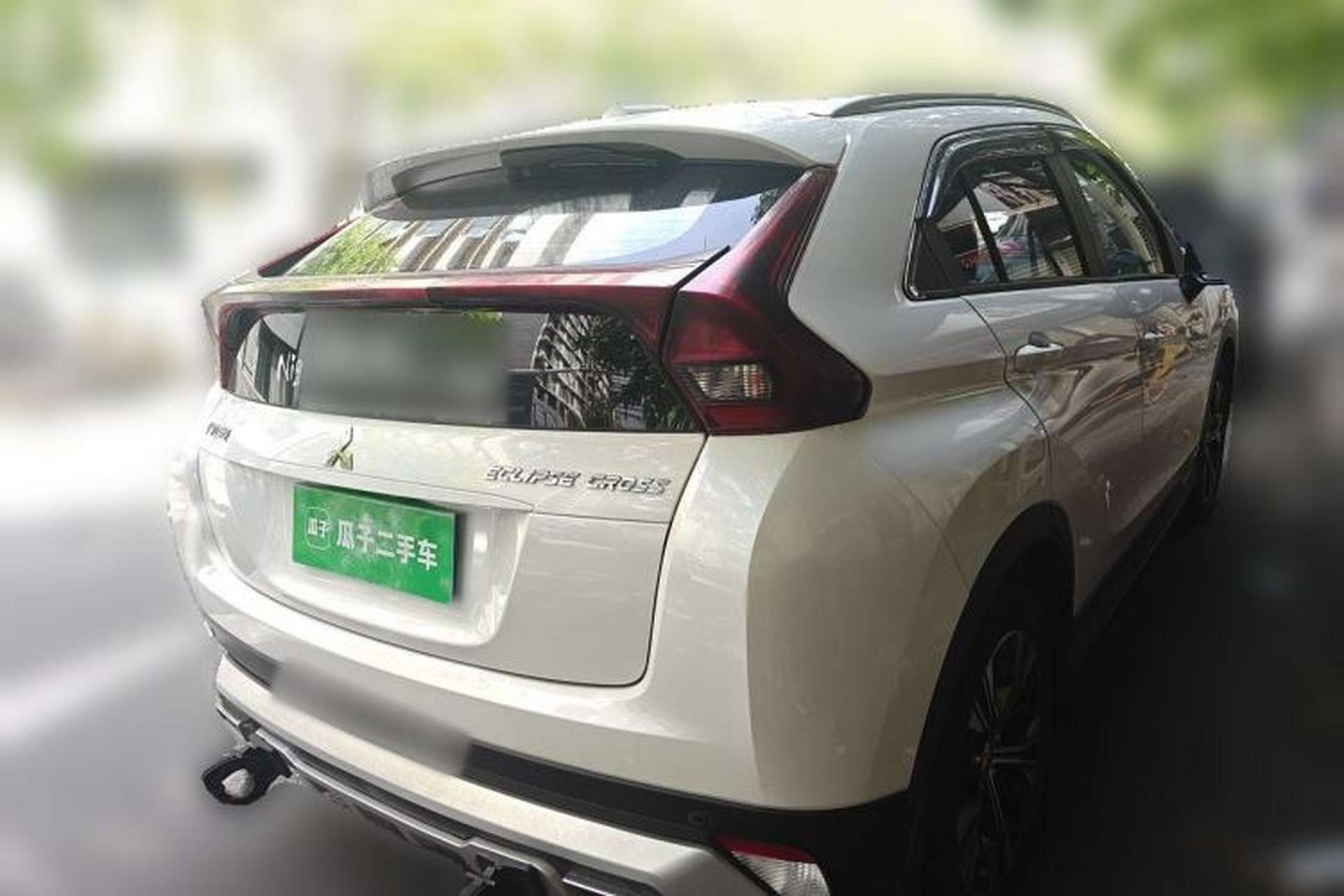 Used Mitsubishi Eclipse Cross 2019 1.5T CVT Two-Wheel Drive Fearless Edition China V Standard Rear Right 45 Deg