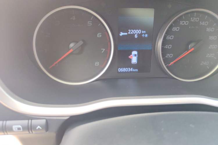 Used Mitsubishi Eclipse Cross 2021 1.5T CVT Two-Wheel Drive Dream Edition Odometer Close Up