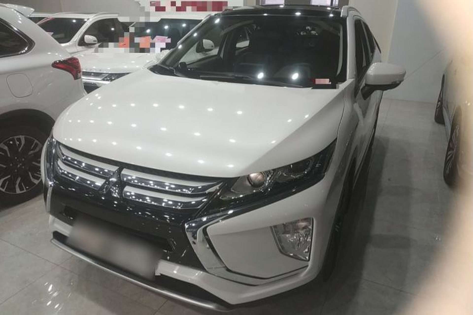 Used Mitsubishi Eclipse Cross 2021 1.5T CVT Four-Wheel Drive Passion Edition Front Left 45 Deg