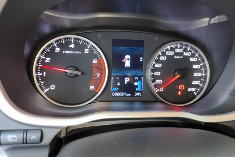 Used Mitsubishi Eclipse Cross 2021 1.5T CVT Two-Wheel Drive Dream Edition Instrument Cluster
