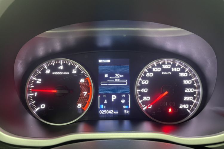 Used Mitsubishi Eclipse Cross 2021 1.5T CVT Four-Wheel Drive Passion Edition Odometer Close Up